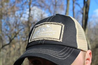 Helikon Trucker logo șapcă, negru/khaki