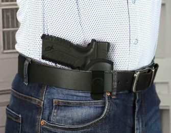 Falco Smith IWB toc nailon pentru purtare în interiorul pantalonilor Glock 17, negru drept