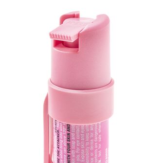 Spray defensiv de buzunar SABRE RED cu clip, roz