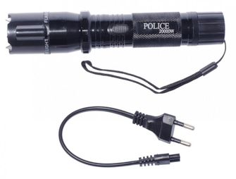 Lanternă cu electroșocuri tip police 288, 800.000 V cu laser