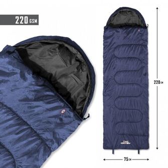 Pentagon sac de dormit Sentinel +5°C/+15°C, albastru închis
