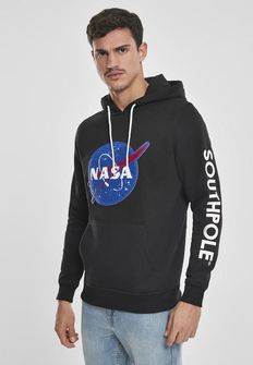 NASA Southpole Insignia Logo hanorac cu glugă pentru bărbați, negru