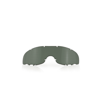 Ochelari tactical WILWY X SPEAR - fum + lentil transparent / cadru negru mat