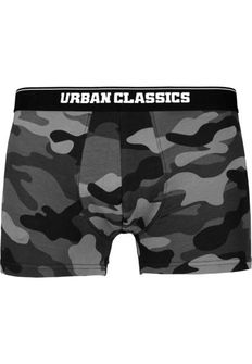 Urban Classics boxeri bărbați 2-pack, darkcamo