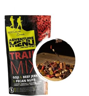 Adventure Menu Trail Mix de carne de vită, nuci pecan, Goji 100g