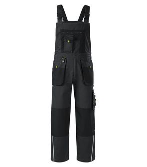 Pantaloni de lucru pentru bărbați cu bretele Rimeck Ranger Cordura®, gri