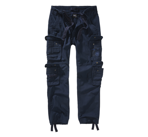 Pantaloni Brandit Pure slim fit, navy