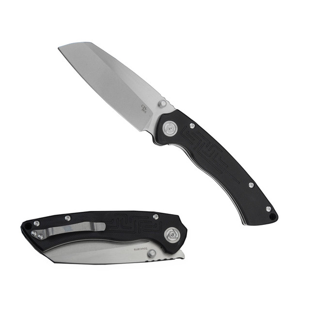CH cuțit pliabil Toucans-G10-BK, negru