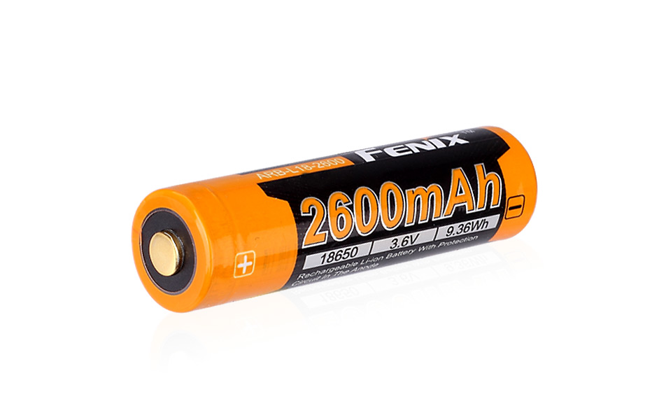 Baterie reîncărcabilă Fenix ​​18650 2600 mAh Li-Ion