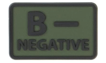 Helikon-Tex 3D PVC Petic B- Negative, set 2 buc., olive green