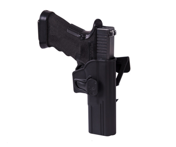 Helikon-Tex toc pistol pentru curea Molle cu siguranță Glock 17, negru