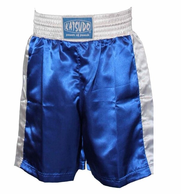 Katsudo pantaloni scurți de box pentru bărbați, albaștri