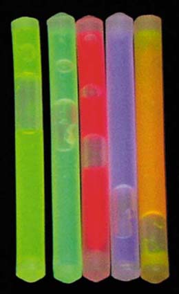 Mini batoane chimice de iluminare MFH 5 culori 10 bucăți
