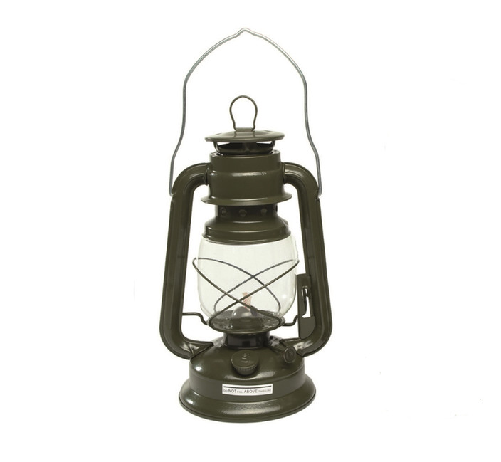 Mil-Tec Lampă cu gaz lampant, oliv mare 28cm