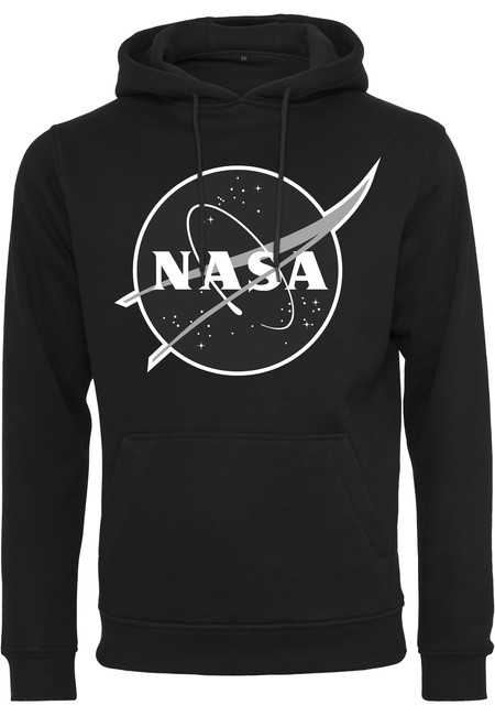 NASA Insignia hanorac cu glugă pentru bărbați, negru