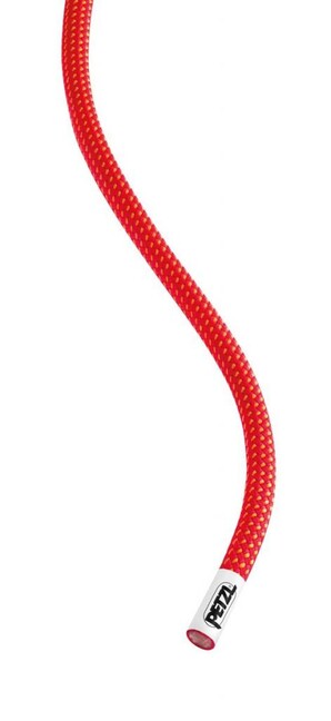 Frânghie pe jumătate impregnată Petzl RUMBA 60 m, roșie