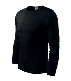 Malfini Fit-T tricouri cu mânecă lungă, negru, 160g/m2