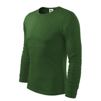 Malfini Fit-T tricouri cu mânecă lungă, verde, 160g/m2