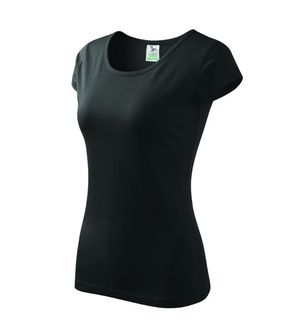 Malfini Pure tricou dame, negru, 150g/m2