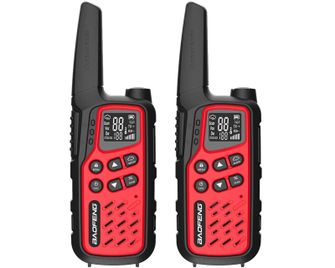 BaoFeng BF-T25E PMR radio 2 buc. - roșu