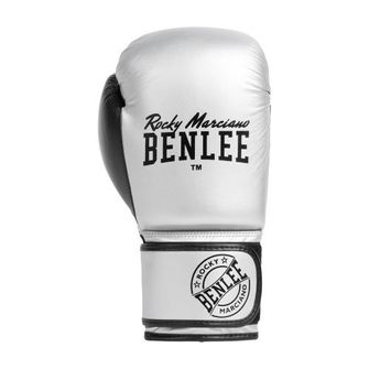 Mănuși de box BENLEE CARLOS, negru argintiu
