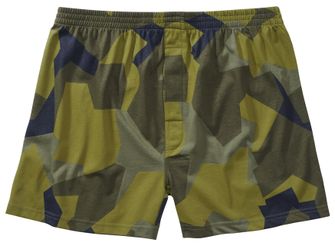 Pantaloni scurți pentru bărbați Brandit Boxer, camuflaj suedez M90