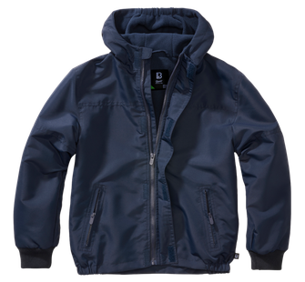 Brandit Kids Frontzip Windbreaker Jacket, albastru marin