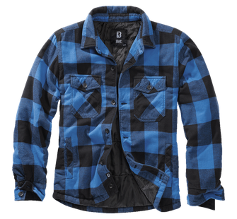 Jachetă Brandit Lumber, negru+albastru