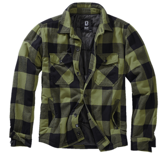 Jachetă Brandit Lumber, negru+oliv