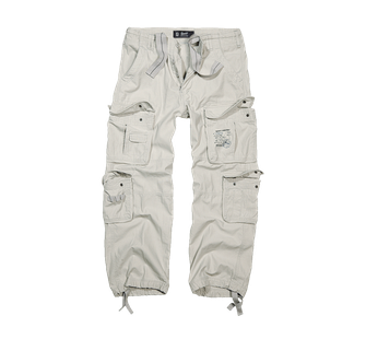 Pantaloni Brandit Pure Vintage, alb