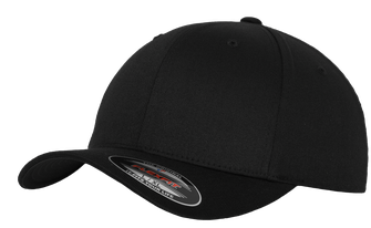 Brandit șapcă Flexfit Wooly Combed, neagră