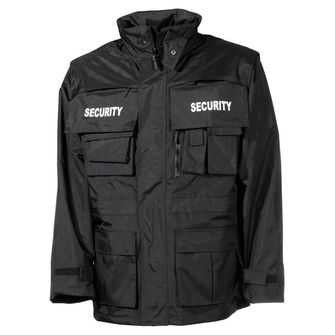 Jachetă impermeabilă MFH Securitate, negru