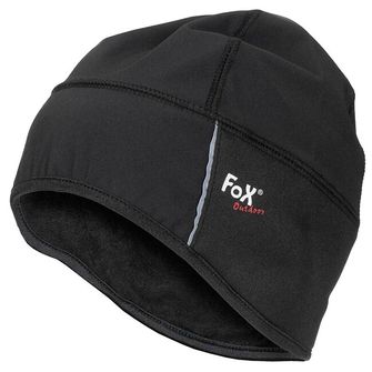 Șapcă impermeabilă Fox Outdoor softshell, negru