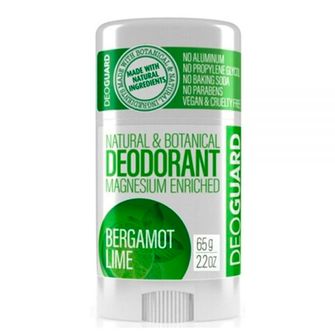 DEOGUARD deodorant solid, bergamot și lime 65g
