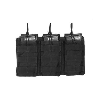 DRAGOWA Tactical Triple Mag pouch, negru