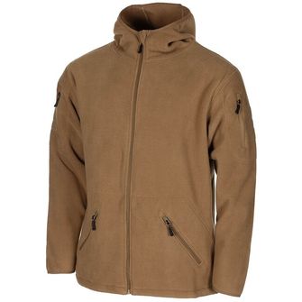 Jachetă din fleece MFH Tactical, maro coiot