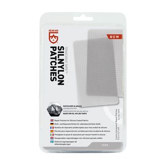 GearAid Tenacious Tape Silnylon patch-uri semi-transparente 2 buc.
