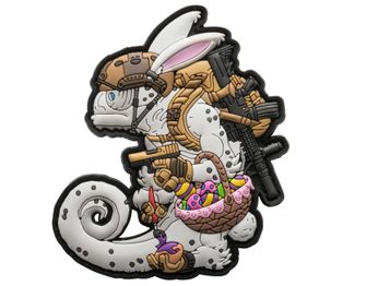 Helikon-Tex 3D PVC Chameleon Easter Operator patch, coyote/alb