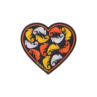 Helikon-Tex Emblema "Heart" - PVC - Negru