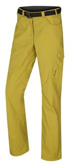 HUSKY pantaloni de exterior pentru femei Kahula L, galben-verde, galben-verde