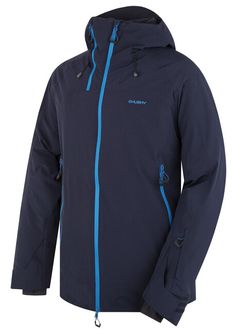 HUSKY jachetă de schi pentru bărbați Gambola M, negru/albastru