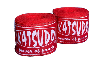 Katsudo box bandaje elastice 250 cm, roșu
