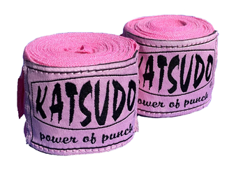 Katsudo box bandaje elastice 250 cm, roz