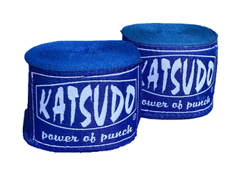 Katsudo box bandaje elastice 450cm, albastre