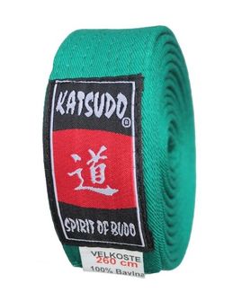 Centura Katsudo Judo verde