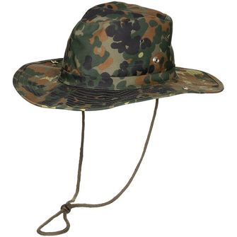 Pălărie MFH Bush cu cordon, BW camuflaj