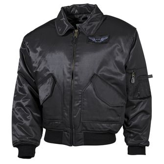 Jachetă de aer americană mai groasă MFH CWU American, negru