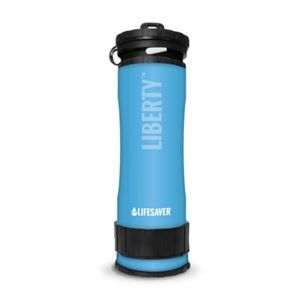 Filtru Lifesaver și sticlă de apă pentru curățare, 400ml, albastră