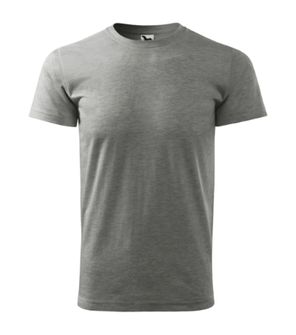 Tricou Malfini Basic pentru bărbați, gri închis