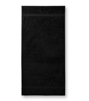 Malfini Terry Bath Towel prosop din bumbac 70x140cm, negru